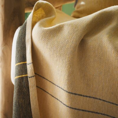 Ριχτάρι Τετραθέσιου 180x350cm GOFIS HOME  Ziyi Wheat Yellow 339/04 - Image 5