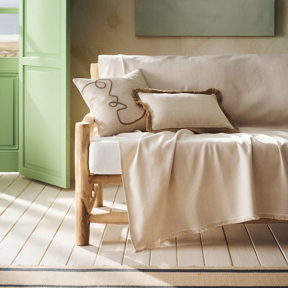 Ριχτάρι Τριθέσιου 180x310cm GOFIS HOME  Keira Cream 358/05 - Image 3