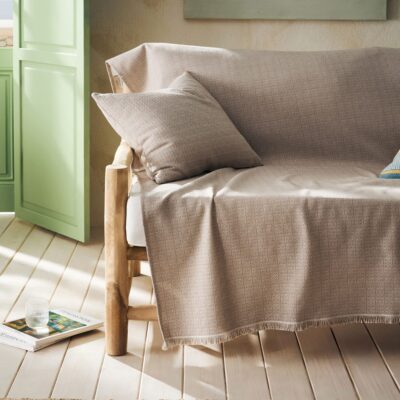 Ριχτάρι Τριθέσιου 180x310cm GOFIS HOME  Keira Tree Brown 358/13 - Image 4