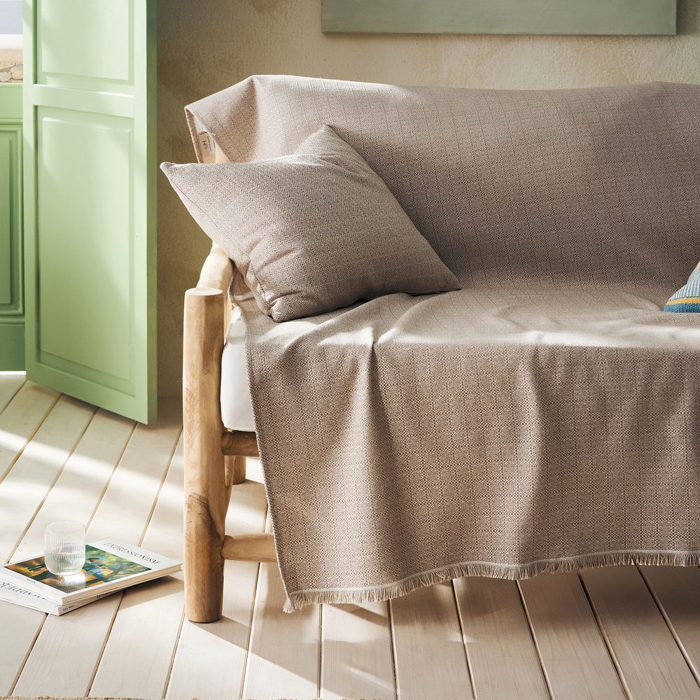 Ριχτάρι Τριθέσιου 180x310cm GOFIS HOME Keira Tree Brown 358/13 - Image 4