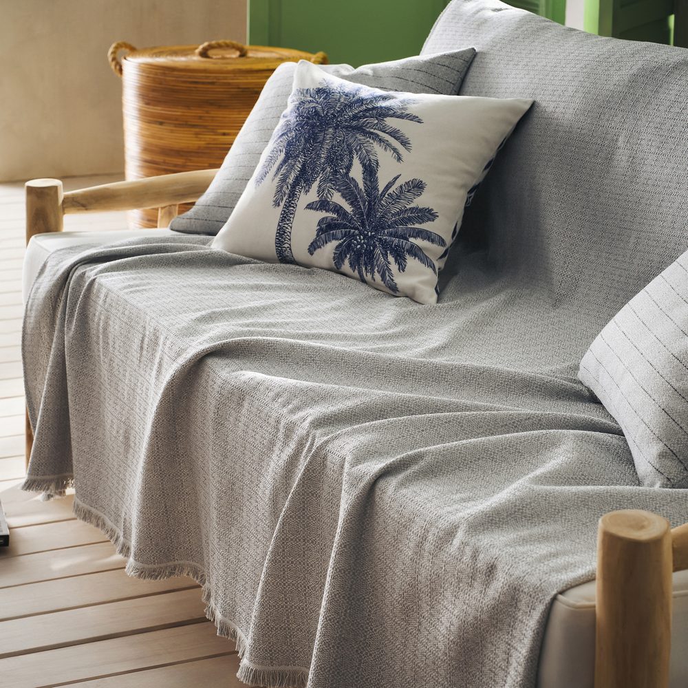 Ριχτάρι Τριθέσιου 180x310cm GOFIS HOME  Keira Opal Grey 358/15