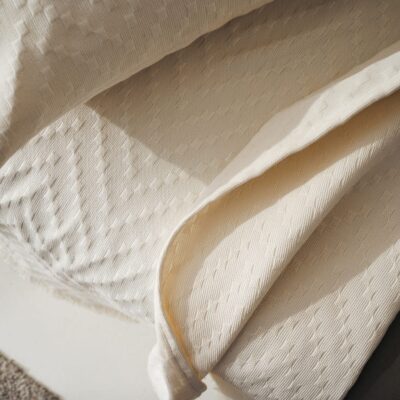 Ριχτάρι Τριθέσιου 180x310cm GOFIS HOME  Ori Bone Beige 401/05 - Image 2