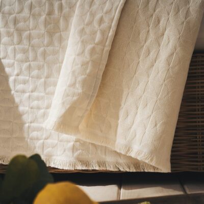 Ριχτάρι Τριθέσιου 180x310cm GOFIS HOME  Eliena Ivory 402/05 - Image 3