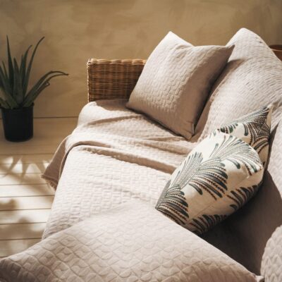 Ριχτάρι Τριθέσιου 180x310cm GOFIS HOME  Eliena Warm Beige 402/06
