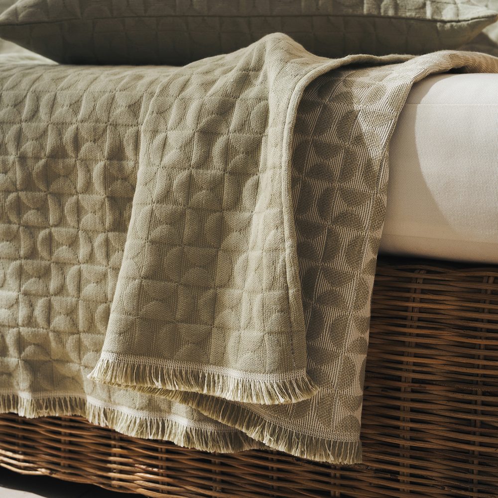 Ριχτάρι Τριθέσιου 180x310cm GOFIS HOME  Eliena Smoke Green 402/07 - Image 5