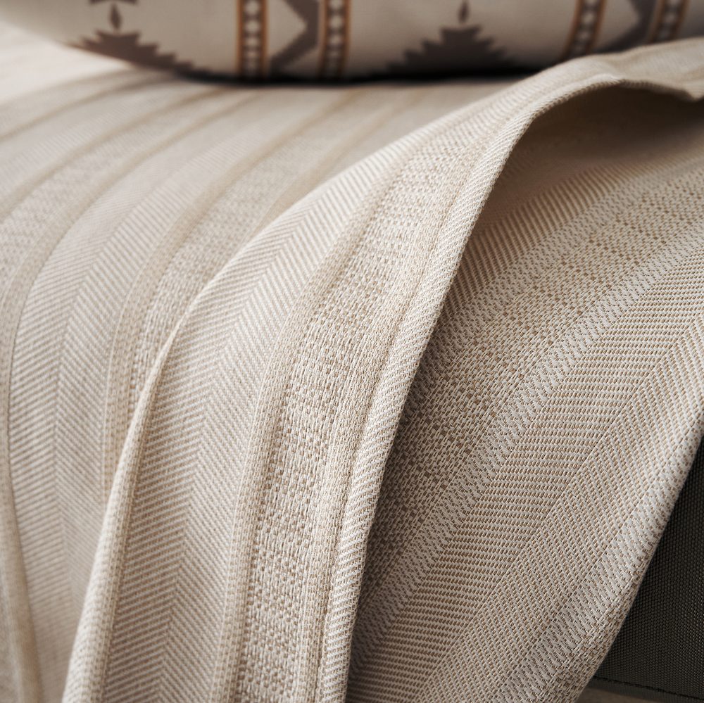 Ριχτάρι Πολυθρόνας 180x180cm GOFIS HOME Laurel Hemp Beige 731/04 - Image 4