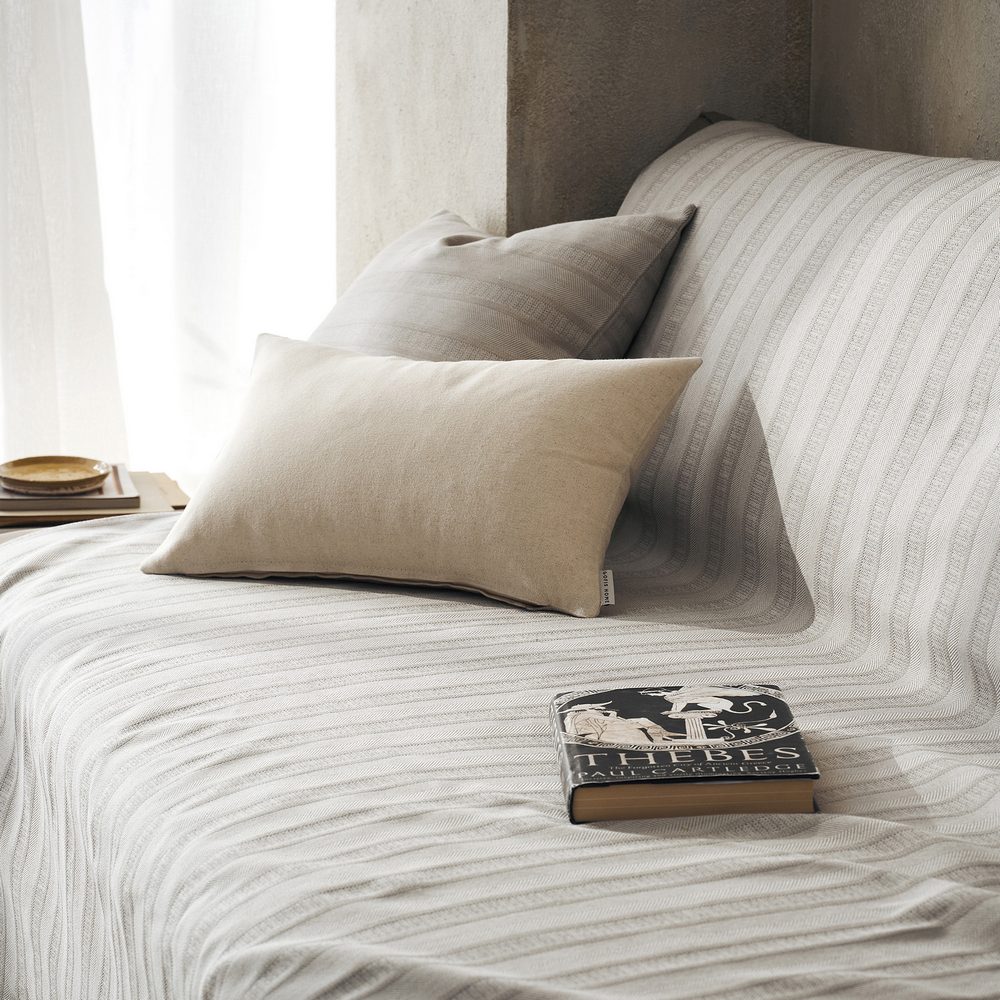Ριχτάρι Πολυθρόνας 180x180cm GOFIS HOME Laurel Rock Grey 731/14 - Image 3