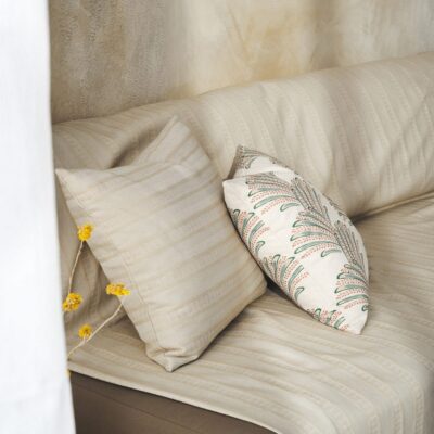 Ριχτάρι Τριθέσιου 180x310cm GOFIS HOME  Laurel Plant Green 731/18 - Image 3