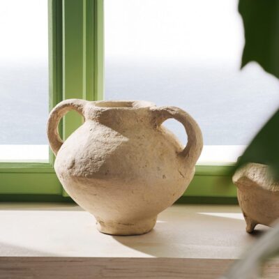 Πήλινο βάζο Ø26cm Ύψος: 19cm GOFIS HOME  Luigia  136