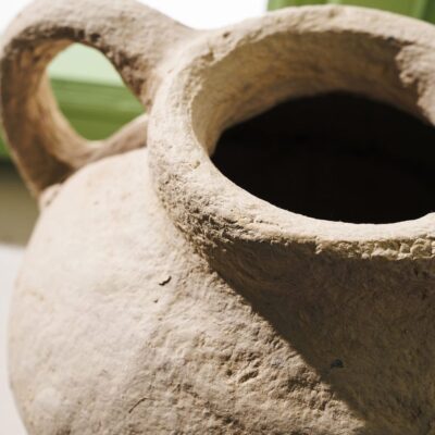 Πήλινο βάζο Ø26cm Ύψος: 19cm GOFIS HOME  Luigia  136 - Image 2
