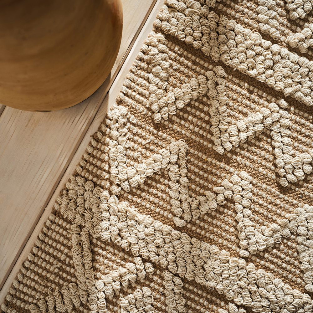 Χαλί  70x140cm GOFIS HOME  Linnet  BR431 + Natural 262 - Image 2
