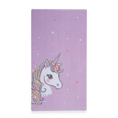 NEF-NEF ΠΑΙΔΙΚΗ ΠΕΤΣΕΤΑ ΘΑΛΑΣΣΗΣ CUTE UNICORN 70X120 NEF-NEF HOMEWARE, 100% BAMBAKI