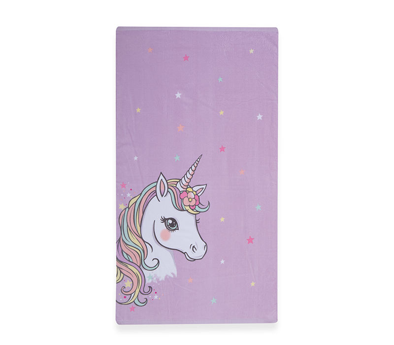 NEF-NEF ΠΑΙΔΙΚΗ ΠΕΤΣΕΤΑ ΘΑΛΑΣΣΗΣ CUTE UNICORN 70X120 NEF-NEF HOMEWARE, 100% BAMBAKI