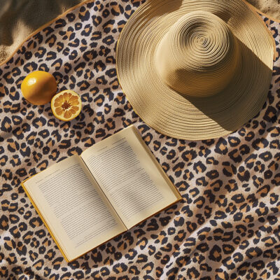 NEF-NEF ΠΑΙΔΙΚΗ ΠΕΤΣΕΤΑ ΘΑΛΑΣΣΗΣ CHEETAH 80X160 NEF-NEF HOMEWARE, 100% ΜΙΚΡΟΙΝΕΣ - Image 2