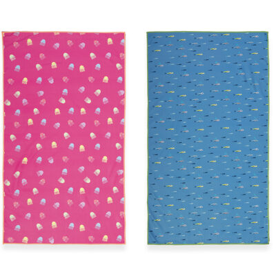 NEF-NEF ΠΑΙΔΙΚΗ ΠΕΤΣΕΤΑ ΘΑΛΑΣΣΗΣ  FISH TEAM 70X120 NEF-NEF HOMEWARE, 100% ΠΟΛΥΕΣΤΕΡΑΣ - Image 3