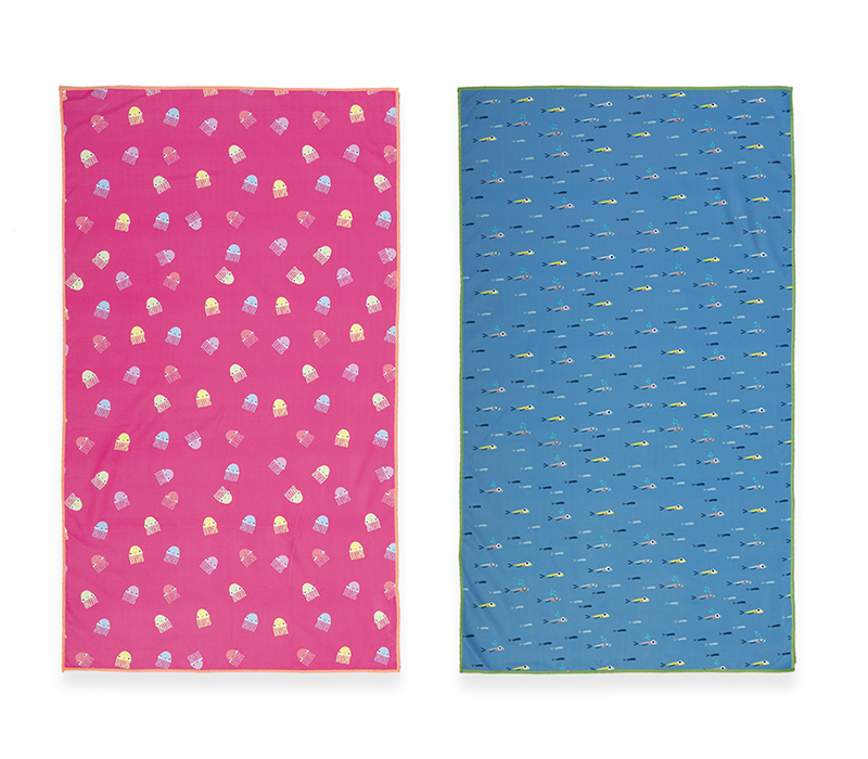 NEF-NEF ΠΑΙΔΙΚΗ ΠΕΤΣΕΤΑ ΘΑΛΑΣΣΗΣ FISH TEAM 70X120 NEF-NEF HOMEWARE, 100% ΠΟΛΥΕΣΤΕΡΑΣ - Image 3