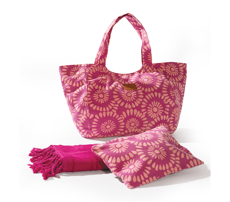 NEF-NEF ΤΣΑΝΤΑ ΘΑΛΑΣΣΗΣ LOREIN 41X39X24 NEF-NEF HOMEWARE, 100% ΒΑΜΒΑΚΙ - Image 2