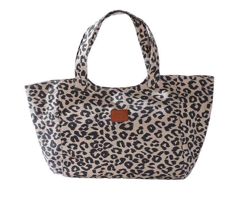 NEF-NEF ΤΣΑΝΤΑ ΘΑΛΑΣΣΗΣ CHEETAH 41X39X24 NEF-NEF HOMEWARE, 100% ΒΑΜΒΑΚΙ