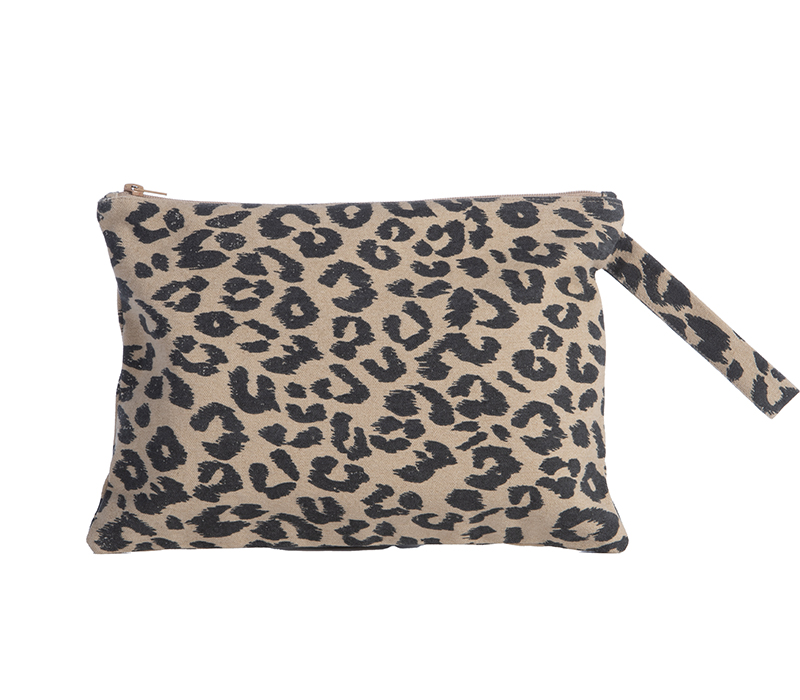 NEF-NEF ΤΣΑΝΤΑΚΙ ΘΑΛΑΣΣΗΣ CHEETAH 33X23 NEF-NEF HOMEWARE, 100% ΒΑΜΒΑΚΙ