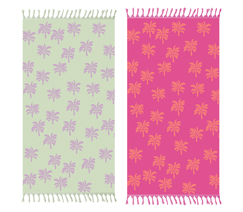 NEF-NEF ΠΕΤΣΕΤΑ ΘΑΛΑΣΣΗΣ PALMER 80X160 NEF-NEF HOMEWARE, 100% BAMBAKI - Image 4