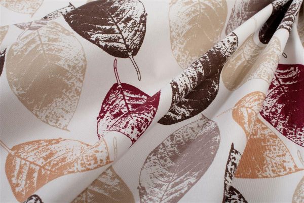 DIMcol Καρέ Αλέκιαστο Leaves 467 90X90 Brown 70/30 Cott/Pol - Image 2