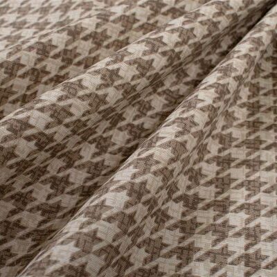 DIMcol Τραπεζομάντηλο Αλέκιαστο Houndstooth 473 140X180 Beige 70/30 Cott/Pol - Image 2