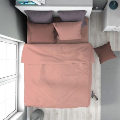 DIMcol Πάπλωμα Solid 503 160X240 Dusty Rose 100% Cotton