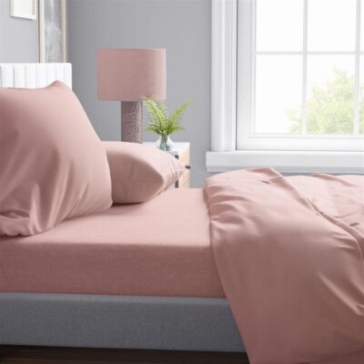 DIMcol Παπλωματοθήκη Solid 503 220X240 Dusty Rose 100% Cotton