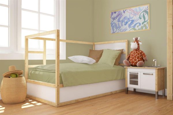 DIMcol Πάπλωμα bebe Solid 504 120X160 Olive 100% Cotton