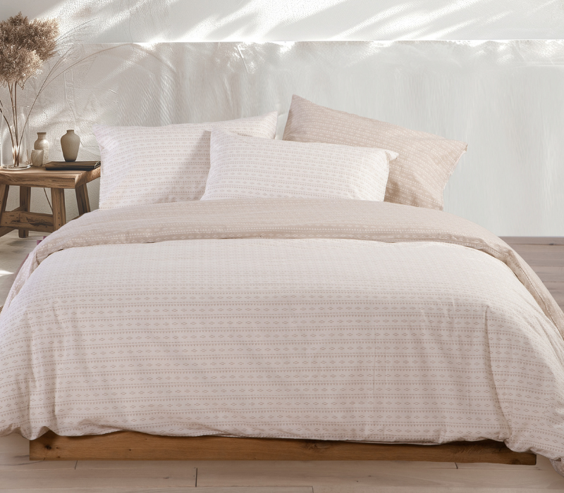 ΣΕΤ ΣΕΝΤΟΝΙΑ ΥΠΕΡΔΙΠΛΑ BARSOL 240X260 NEF-NEF HOMEWARE, 100% ΒΑΜΒAKI