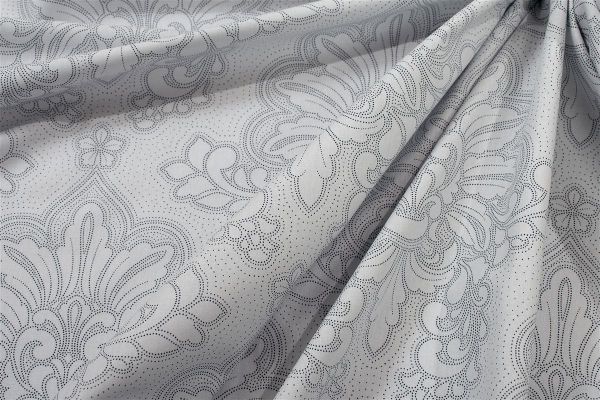 DIMcol Σεντόνια Εμπριμέ Σετ 4 τεμ Άρτεμις 701 240X270 Grey 100% Cotton - Image 2