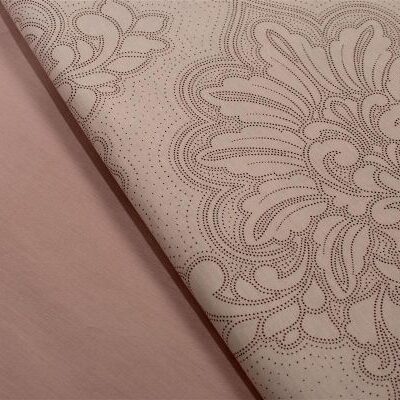 DIMcol Σεντόνια Εμπριμέ Σετ 3 τεμ Άρτεμις 703 160X240 Dusty Rose 100% Cotton - Image 2