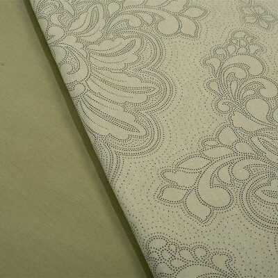 DIMcol Σεντόνια Εμπριμέ Σετ 4 τεμ Άρτεμις 704 240X270 Light Olive 100% Cotton - Image 2