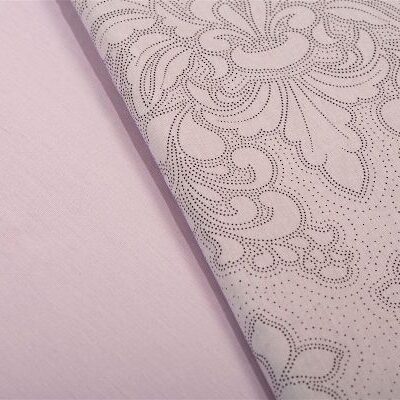 DIMcol Σεντόνια Εμπριμέ Σετ 4 τεμ Άρτεμις 706 220X240 Light Purple 100% Cotton - Image 2