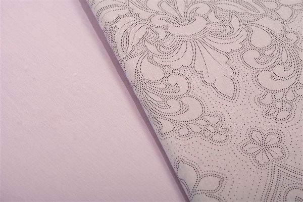 DIMcol Σεντόνια Εμπριμέ Σετ 4 τεμ Άρτεμις 706 240X270 Light Purple 100% Cotton - Image 2