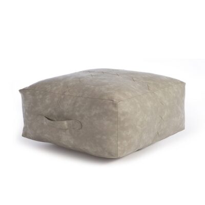 ΔΙΑΚΟΣΜΗΤΙΚΟ ΠΟΥΦ LETHAL 50X50X25 ΜΕ ΥΦΗ ΔΕΡΜΑΤΟΣ NEF-NEF HOMEWARE, ΤΕΧΝΗΤΟ ΔΕΡΜΑ - Image 2