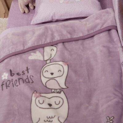 ΒΡΕΦΙΚΗ ΚΟΥΒΕΡΤΑ ΚΟΥΝΙΑΣ BEST FRIENDS 100Χ140 NEF-NEF HOMEWARE, 100% ΠΟΛΥΕΣΤΕΡΑΣ - Image 2