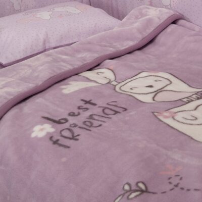 ΒΡΕΦΙΚΗ ΚΟΥΒΕΡΤΑ ΚΟΥΝΙΑΣ BEST FRIENDS 100Χ140 NEF-NEF HOMEWARE, 100% ΠΟΛΥΕΣΤΕΡΑΣ - Image 3
