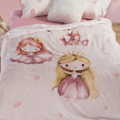 ΠΑΙΔΙΚΗ ΚΟΥΒΕΡΤΑ OUR PRINCESS 160Χ220 NEF-NEF HOMEWARE, 100% ΠΟΛΥΕΣΤΕΡΑΣ
