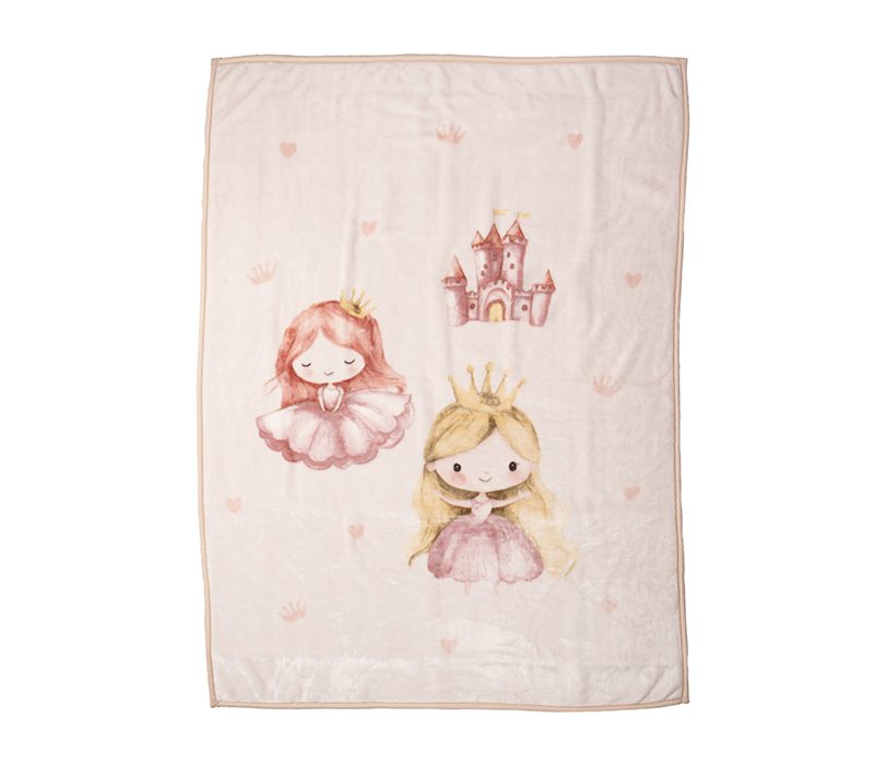 ΠΑΙΔΙΚΗ ΚΟΥΒΕΡΤΑ OUR PRINCESS 160Χ220 NEF-NEF HOMEWARE, 100% ΠΟΛΥΕΣΤΕΡΑΣ - Image 3