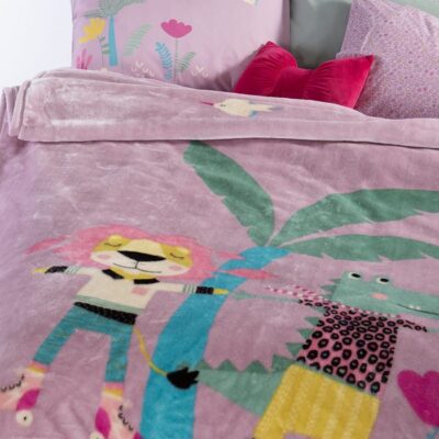 ΠΑΙΔΙΚΗ ΚΟΥΒΕΡΤΑ ROLLER FRIENDS 160Χ220 NEF-NEF HOMEWARE, 100% ΠΟΛΥΕΣΤΕΡΑΣ