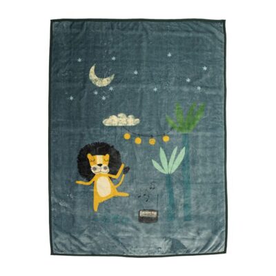 ΠΑΙΔΙΚΗ ΚΟΥΒΕΡΤΑ WILD DANCE 160Χ220 NEF-NEF HOMEWARE, 100% ΠΟΛΥΕΣΤΕΡΑΣ - Image 3