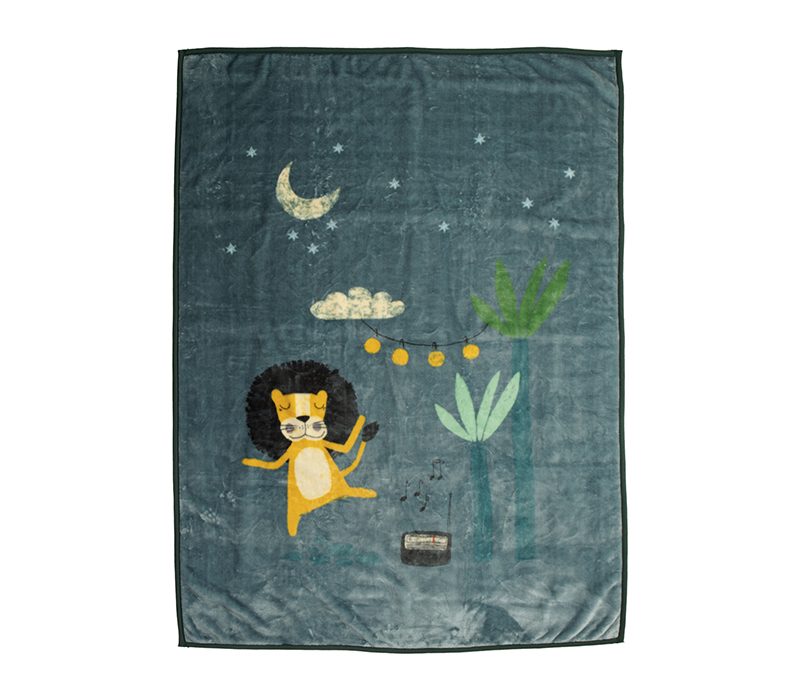 ΠΑΙΔΙΚΗ ΚΟΥΒΕΡΤΑ WILD DANCE 160Χ220 NEF-NEF HOMEWARE, 100% ΠΟΛΥΕΣΤΕΡΑΣ - Image 3