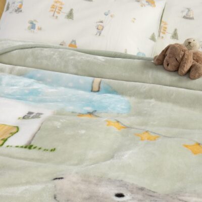 ΠΑΙΔΙΚΗ ΚΟΥΒΕΡΤΑ WOODLAND PARTY 160Χ220 NEF-NEF HOMEWARE, 100% ΠΟΛΥΕΣΤΕΡΑΣ - Image 2
