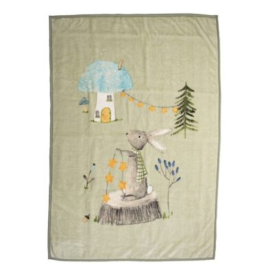ΠΑΙΔΙΚΗ ΚΟΥΒΕΡΤΑ WOODLAND PARTY 160Χ220 NEF-NEF HOMEWARE, 100% ΠΟΛΥΕΣΤΕΡΑΣ - Image 3