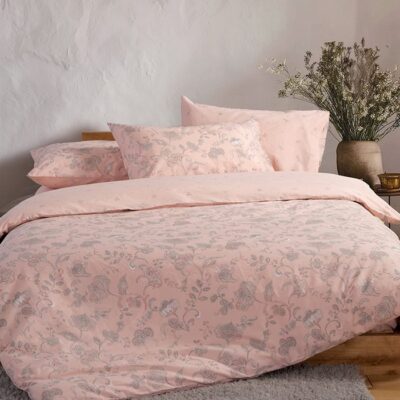 ΣΕΤ ΣΕΝΤΟΝΙΑ ΜΟΝΑ CARENA ΜΕ ΛΑΣΤΙΧΟ  NEF-NEF HOMEWARE, 100% ΒΑΜΒΑΚΙ