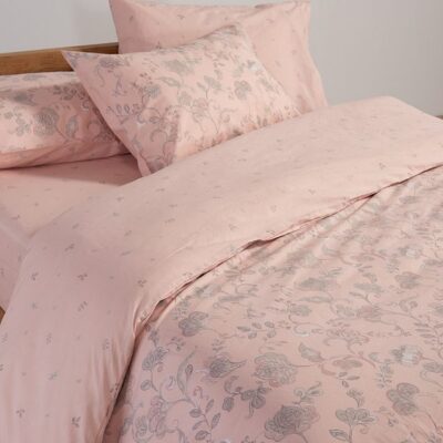 ΣΕΤ ΣΕΝΤΟΝΙΑ ΜΟΝΑ CARENA ΜΕ ΛΑΣΤΙΧΟ  NEF-NEF HOMEWARE, 100% ΒΑΜΒΑΚΙ - Image 3
