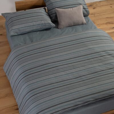 ΣΕΤ ΣΕΝΤΟΝΙΑ ΜΟΝΑ DEGREE ΜΕ ΛΑΣΤΙΧΟ  NEF-NEF HOMEWARE, 100% ΒΑΜΒΑΚΙ - Image 2