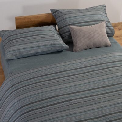 ΣΕΤ ΣΕΝΤΟΝΙΑ ΜΟΝΑ DEGREE ΜΕ ΛΑΣΤΙΧΟ  NEF-NEF HOMEWARE, 100% ΒΑΜΒΑΚΙ - Image 4