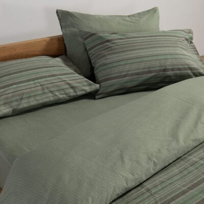 ΣΕΤ ΣΕΝΤΟΝΙΑ ΜΟΝΑ DEGREE ΜΕ ΛΑΣΤΙΧΟ  NEF-NEF HOMEWARE, 100% ΒΑΜΒΑΚΙ - Image 5